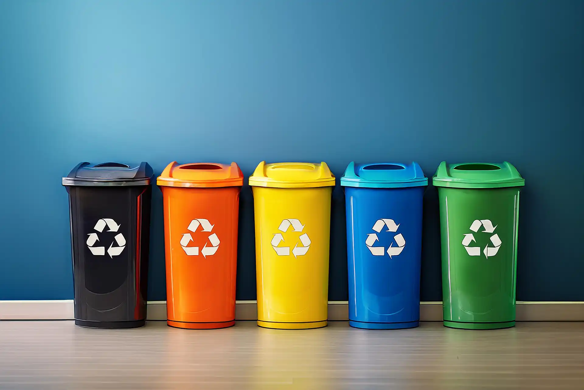 Cómo usar los botes de reciclaje: Guía práctica por colores